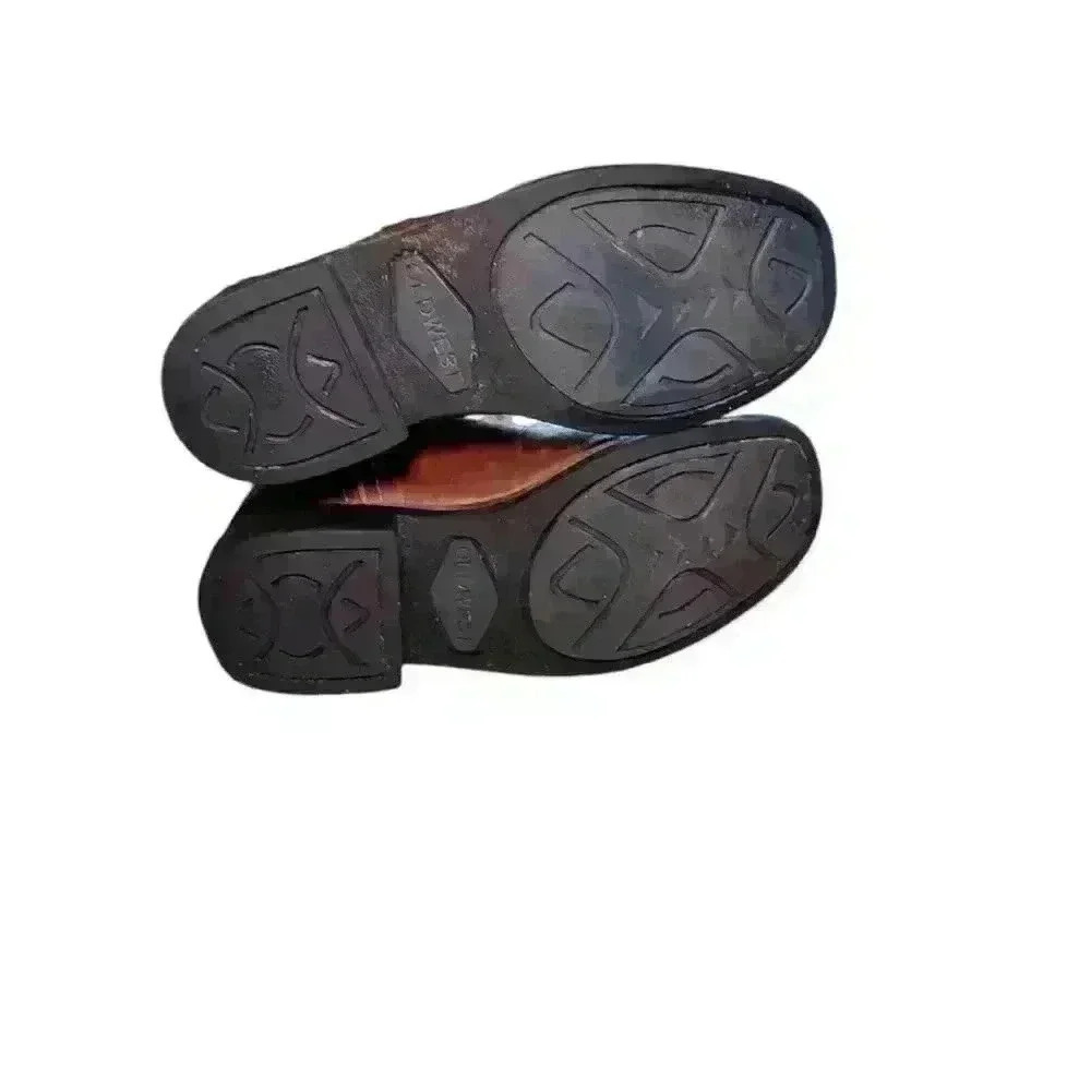 Old West Square Toed Boot - Picture 5 of 6